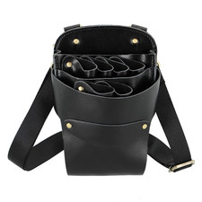 Hairdresser Scissors Bag, Leather Salon Barber Hairdressing Scissor Shears Holst