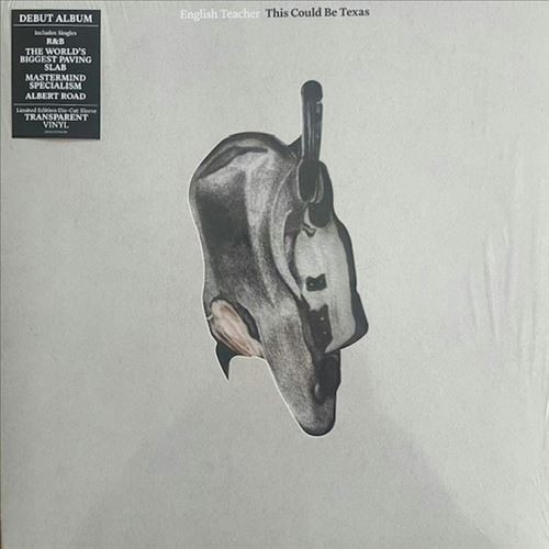 English Teacher This Could Be Texas Clear Vinyl LP Die-Cut New - See Description