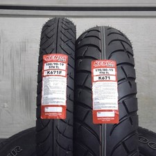 Honda Shadow 600 MOTORCYCLE TIRES (2 TIRE SET) FRONT / REAR  100/90-19 170/80-15