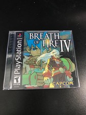 Breath Of Fire IV PS1 Replacement Case - NO GAME NO MANUAL
