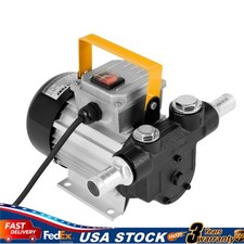 110V Motor Oil Fuel Fluid Extractor Electric Transfer Pump Self Priming