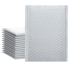 Poly Bubble Mailer Padded Envelope Shipping Bag 0 6x10 6x9 5 Bags lot
