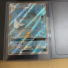 2018 POKEMON SUN & MOON DRAGON MAJESTY #66 FULL ART KINGDRA GX- 9 Grade CGA on eBay