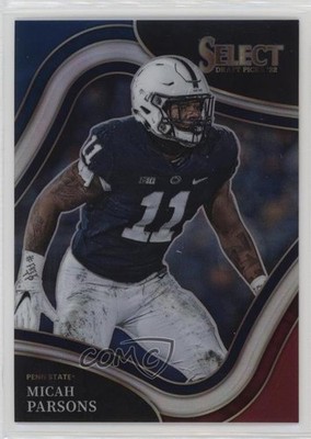 2022 Select Draft Picks Field Level Tri-Color Prizm /199 Micah Parsons #176 0ud4