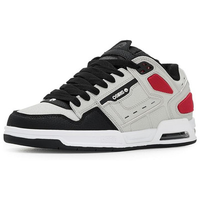 Osiris Men's Peril Skate Shoe Grey/Black/Red