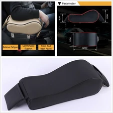 Car Auto Center Armrest Heighten Pad Cushion Storage Bag Car Neck Support Pillow