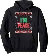 Merry Christmas Bruh Retro Santa Funny Unisex Hooded Sweatshirt