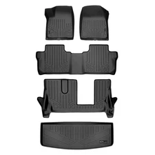 SMARTLINER SA0230/B0248/C0248/E0230 Front/Rear BLACK Floor Liners XT6/Acadia