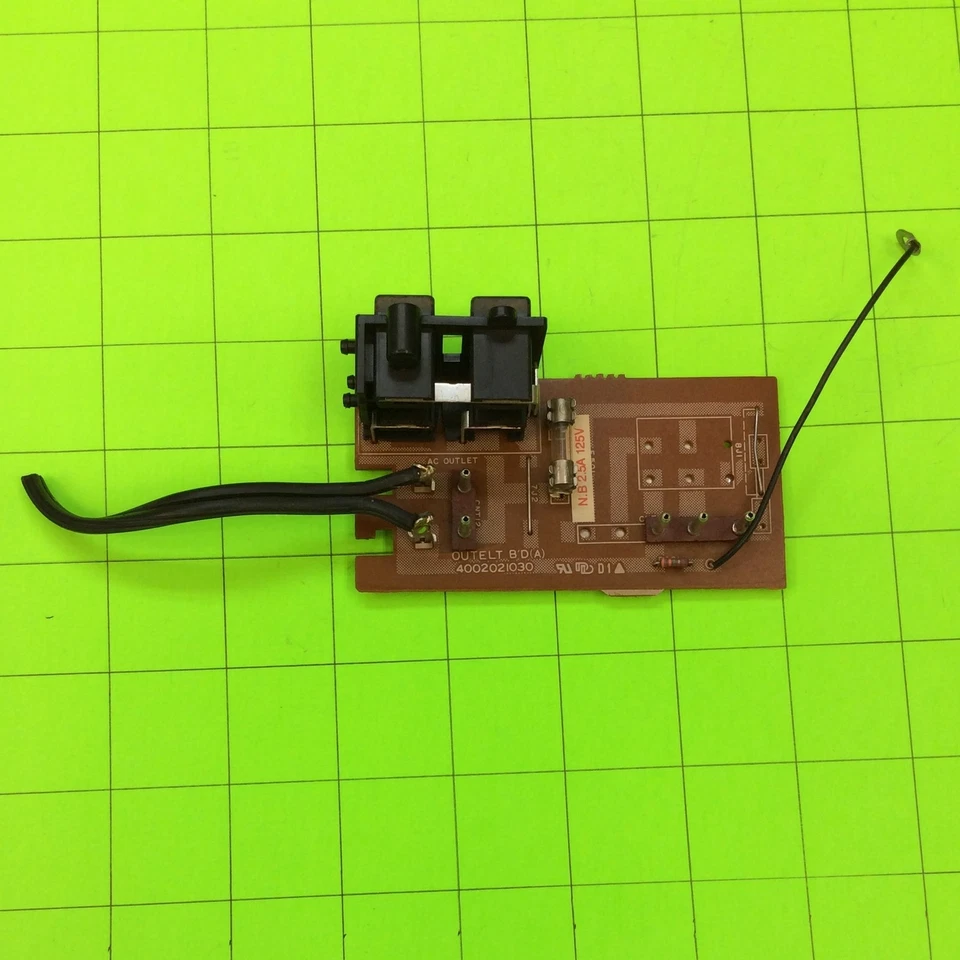 Sherwood RX-1010 Stereo Amplifier Port Jack IO Board 4002021030 - Image 2 of 3