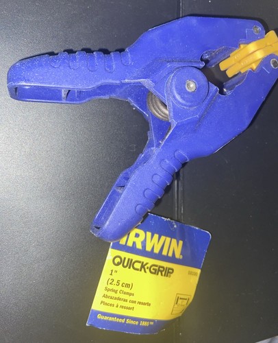 Irwin 58100 1 lb. Force High-Tech Resin Quick-Grip Spring Clamp 1" CLAMP - Picture 2 of 7