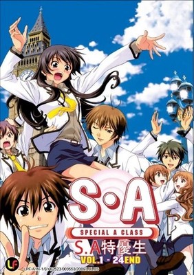 S.A Special A Class Complete TV Series Japan Anime DVD All Region English Sub