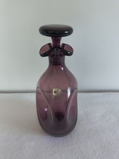 Vintage Blenko Glass Decanter - Design #49 - ...