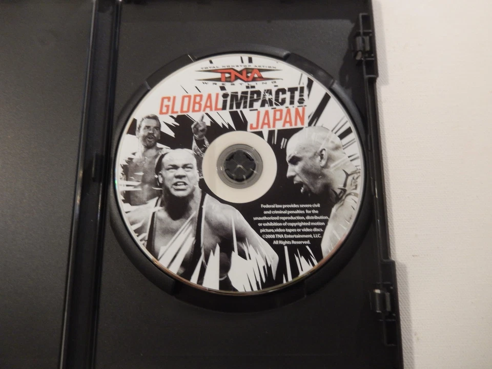 TNA Wrestling: Global Impact-Japan (DVD)-Kurt Angle/AJ Styles/Team 3D/Abyss. - Image 3 of 3