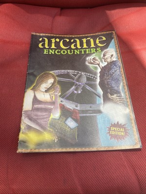 AD&D ARCANE ENCOUNTERS Special Edition Magazine RPG Scenario Book Warhammer D&D