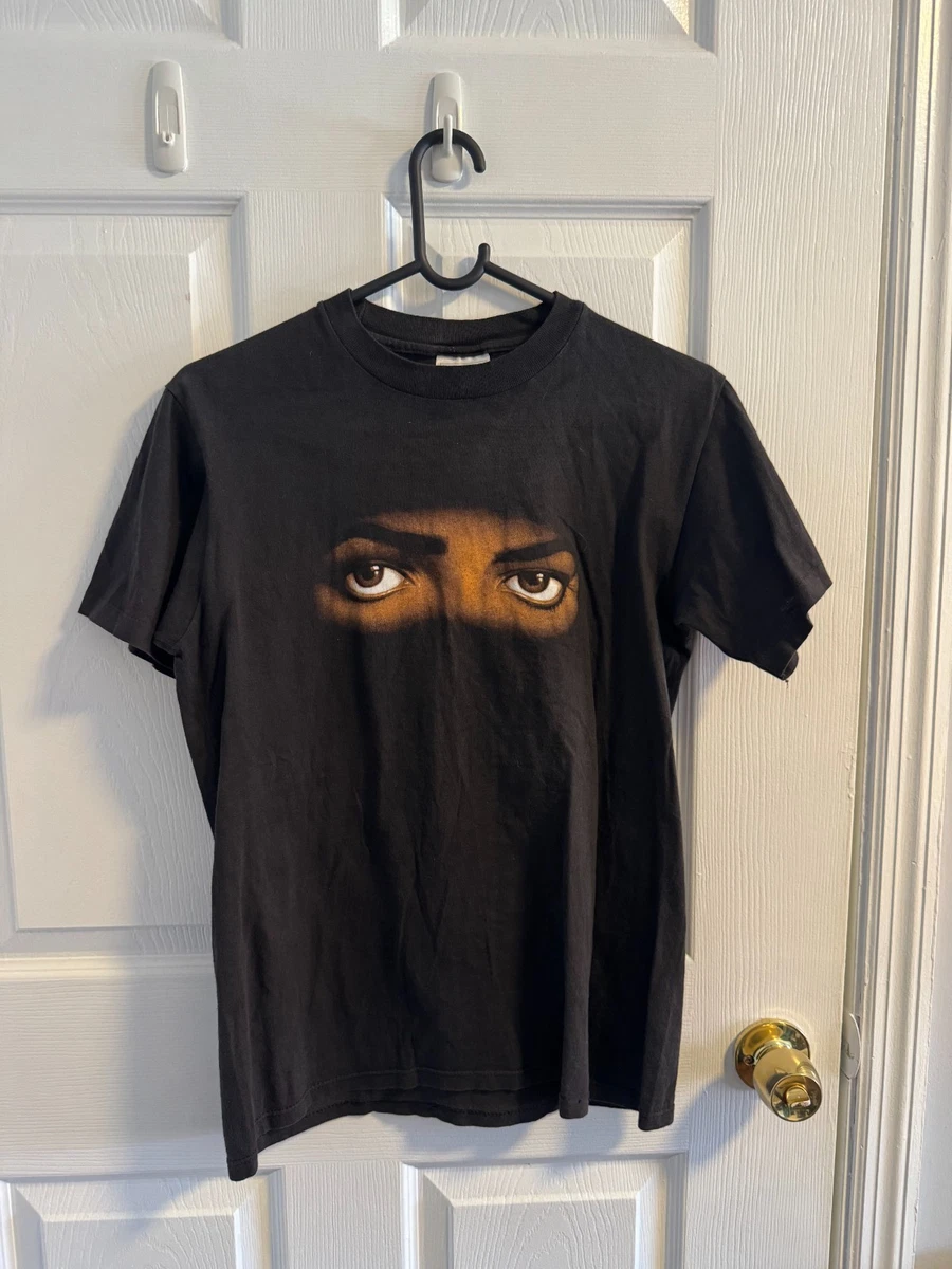 CRAZY FOR ROCK Michael Jackson T Shirt Ufficiale Bad. Maglietta Unisex in Cotone. Maglia vestibilità Regular per Adulto e Ragazzo XS