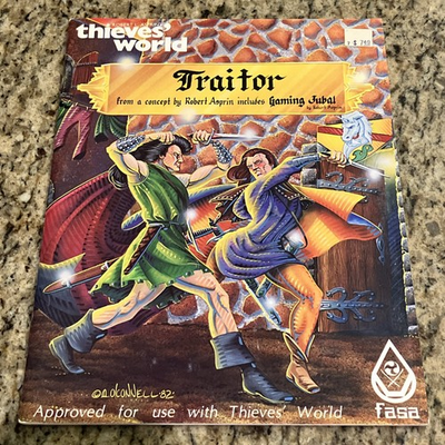 #ad Robert Asprin#x27;s Thieves#x27; World TRAITOR module FASA 1982 $15.00
