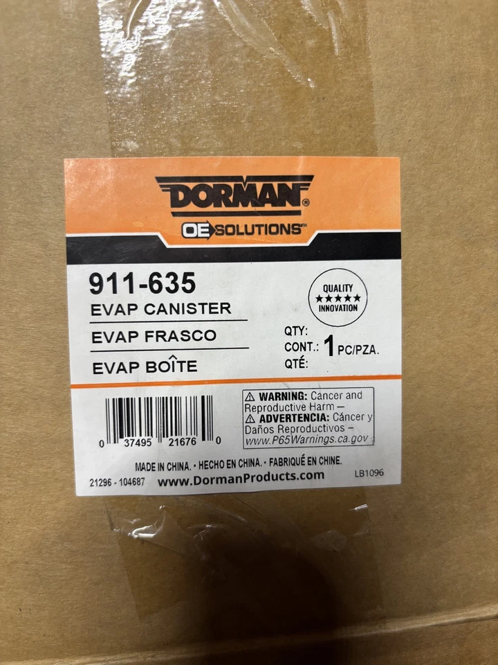 Bote de carbono para Toyota Tacoma 2003 Dorman 911-635 2002-2004 bote de vapor Foto 4 de 4