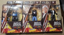 WWE Elite Monday Night War Series 8 SET Shark Brian Pillman Eric Bischoff BAF 