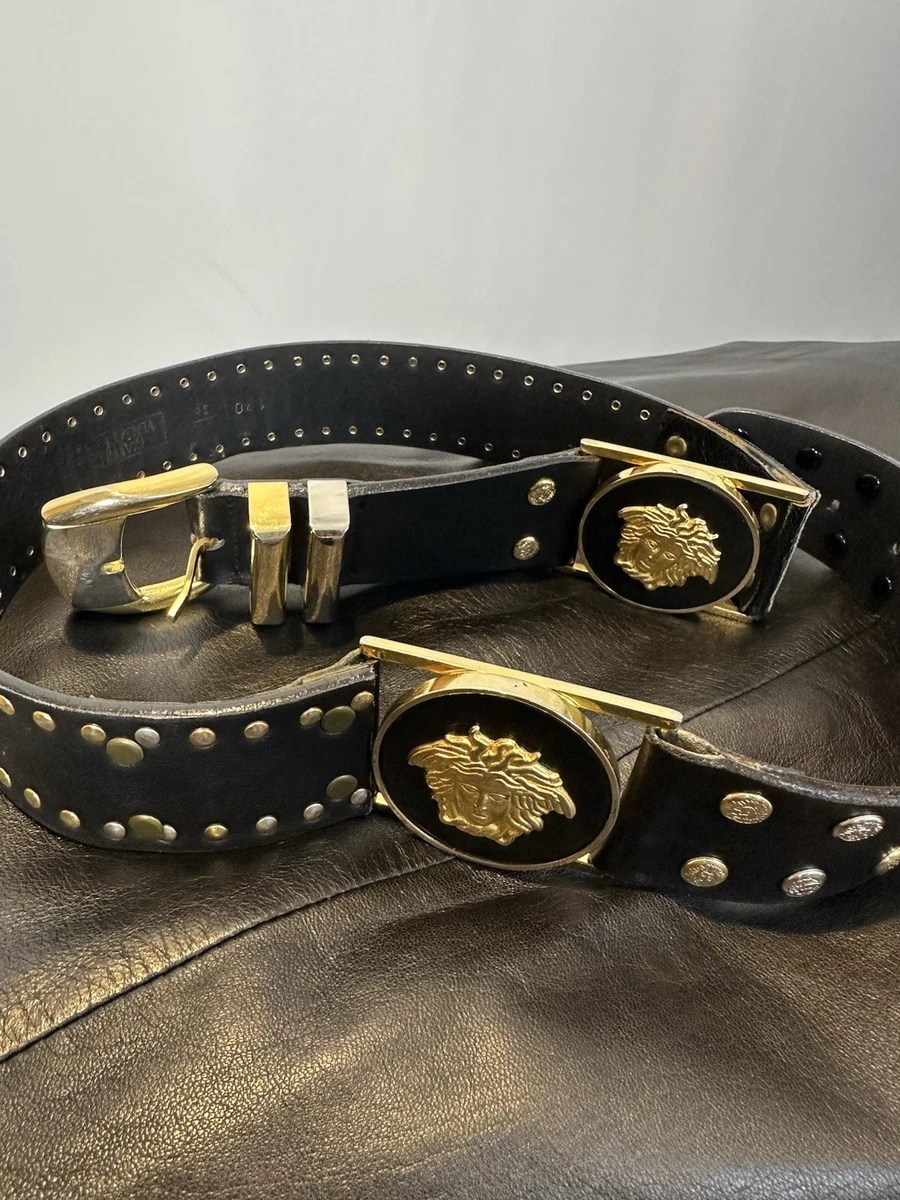 Versace Studded Belts for Men for sale | eBay