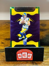 2022 Elite Title Waves Green #9 Matthew Stafford Rams AX