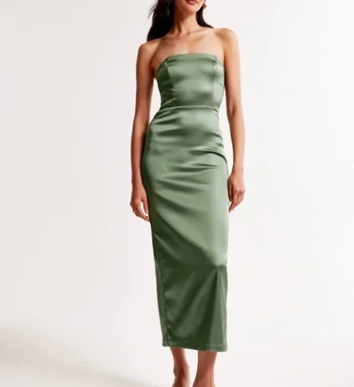 Satin Formal Sleeveless Maxi Dresses for Women for sale | eBay