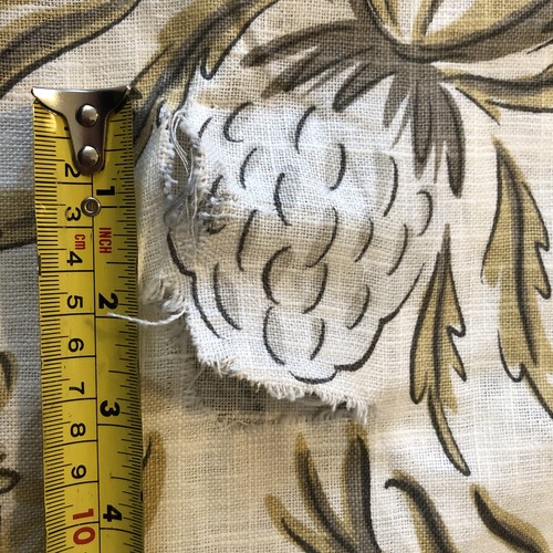 FABRICUT Designer PRIVETTE French General Cotton Fabric 3 Yds DAMAGED READ DES - Picture 14 of 19