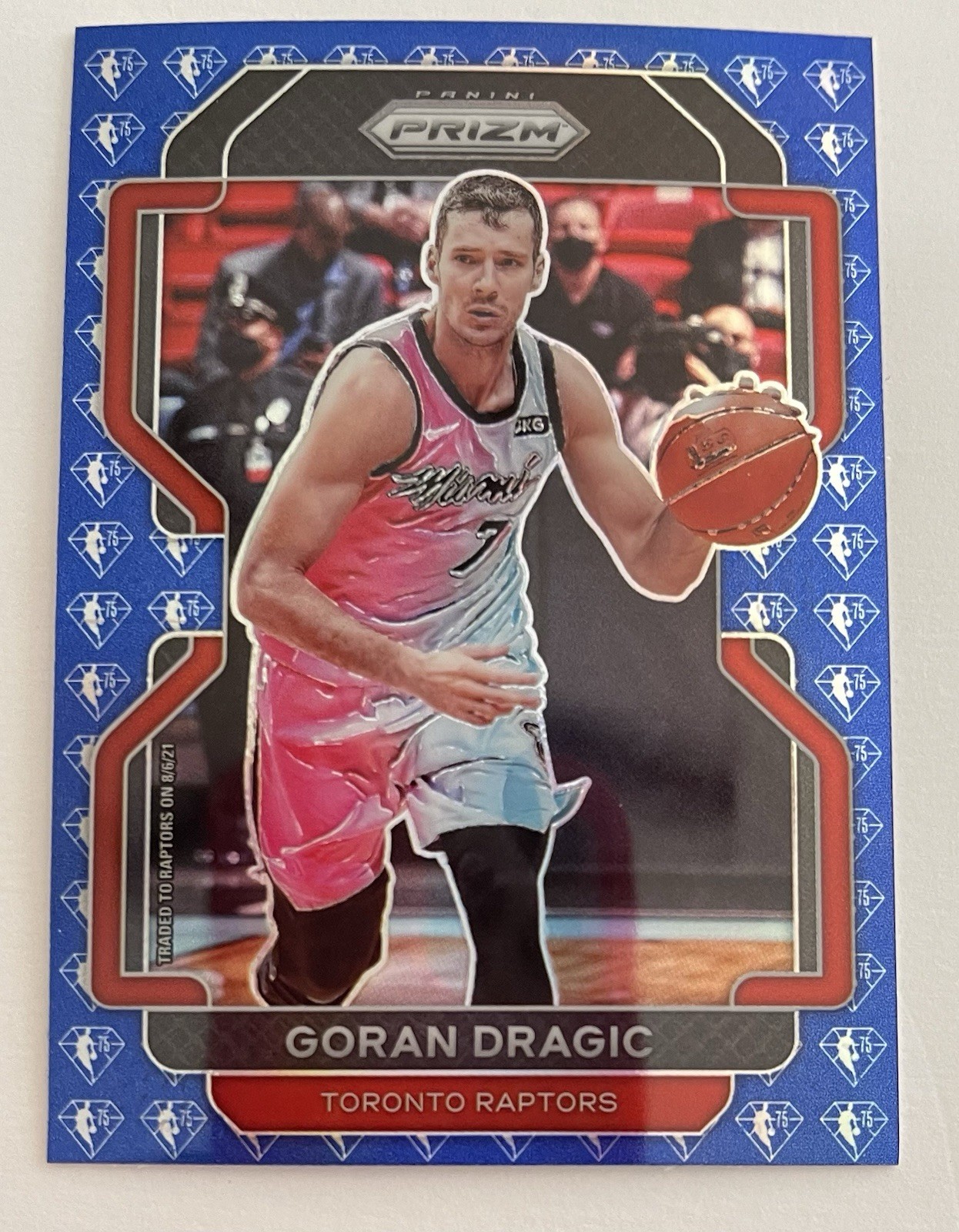 2021-22 Panini Prizm #204 Goran Dragic NBA 75th Anniversary Prizm