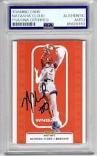 Natasha Cloud Signed 2024-25 Panini Instant WNBA The Logo TL-30 PSA/DNA