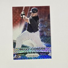 2015 Panini Prizm - Melky Cabrera #117 Red White & Blue Mojo Prizm