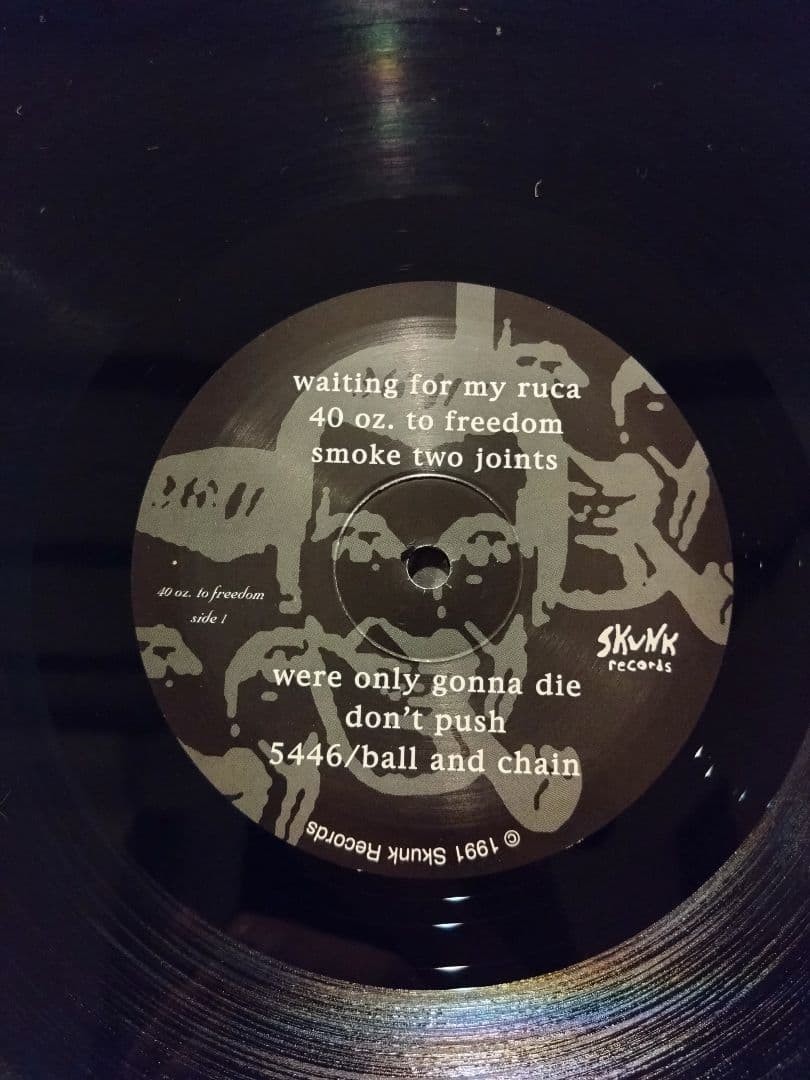 Sublime 40oz To Freedom 2LP Skunk Records 1998 Original Vinyl EX