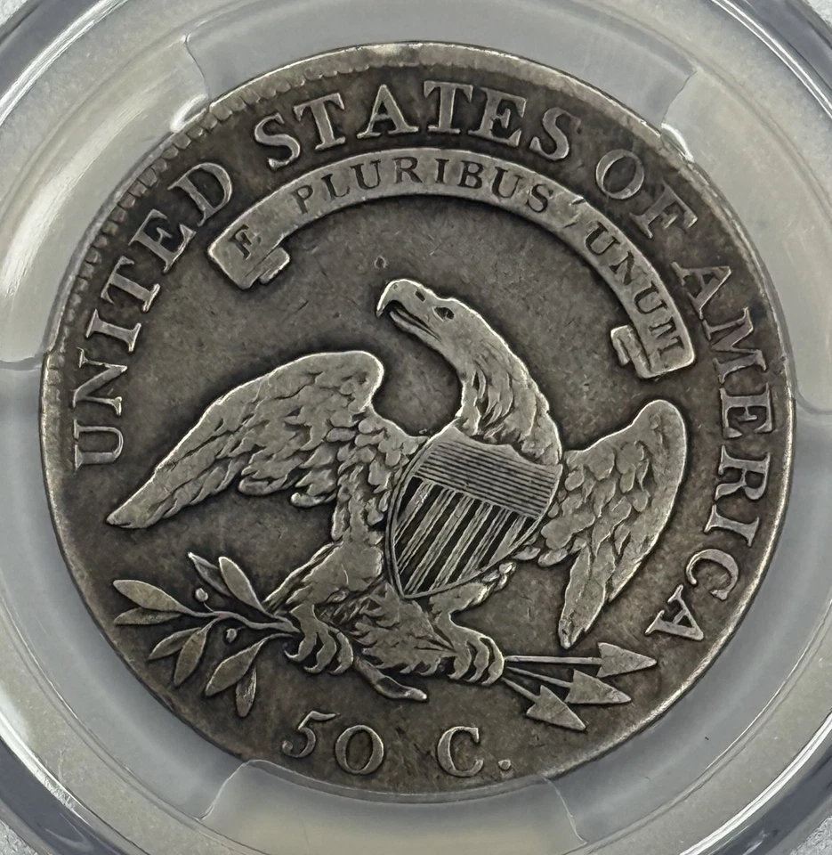 1808 Capped Bust Half Dollar - PCGS F Detail - Image 2 of 4
