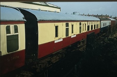 ORIGINAL 35mm SLIDE,  BR,    BSK   34393. At Loughborough, 1984.
