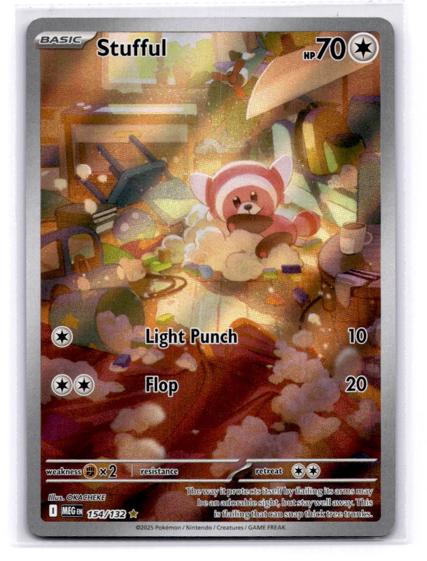 Stufful Illustration Rare ME01: Mega Evolution 154/132 LP-NM