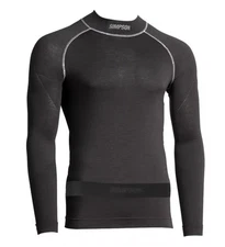 Simpson Racing 20193XSSK Pro Fit Base Layer - Top (Only) - Adult XS/S - Black