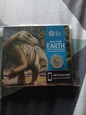 50p COIN 2020 IGUANODON DINOSAUR ROYAL MINT PACK BUNC TALES OF THE EARTH (S)
