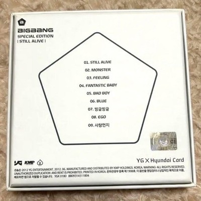 BIGBANG Special Edition Still Alive CD Album YG Entertainment