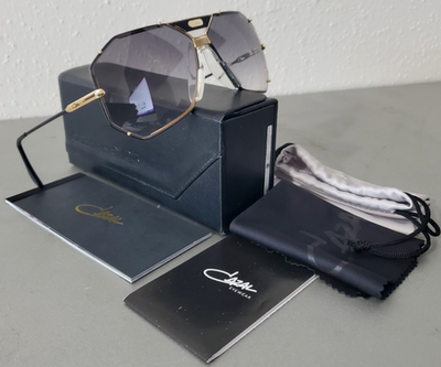 CAZAL カザール 905 Cazal LEGEND 905 COL. 302 MENS SQUARE GOLD/BLACK Sunglasses (MADE