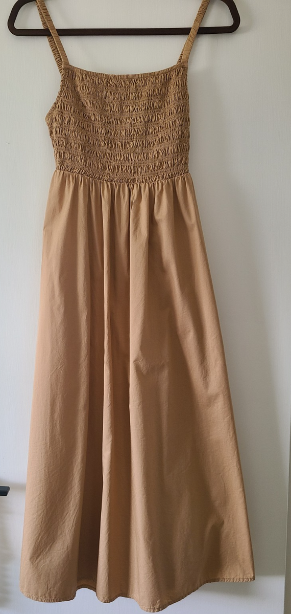 knee length dresses for ladies Fit & Flare Tie-Front Cami Midi Dress for Women main image 0
