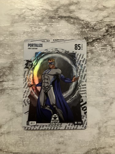 Bo Jackson Battle Arena Update Portalize #HBF-57 Headliners Steel Battlefoil