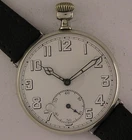 Vintage French VERAX MILITARY WW1 OFFICER'S TRENCH Wrist Watch A+ Fully Serviced