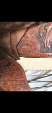 John M Fallis Western Saddle Balanced Ride, 15 Inch Seat