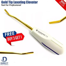 Dental Periotome Luxating L3CA Elevator Gold Tip Veterinary PDL Extracting