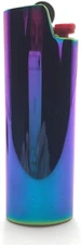 Metal Lighter Case Cover Holder Rainbow Color for BIC Full Siz