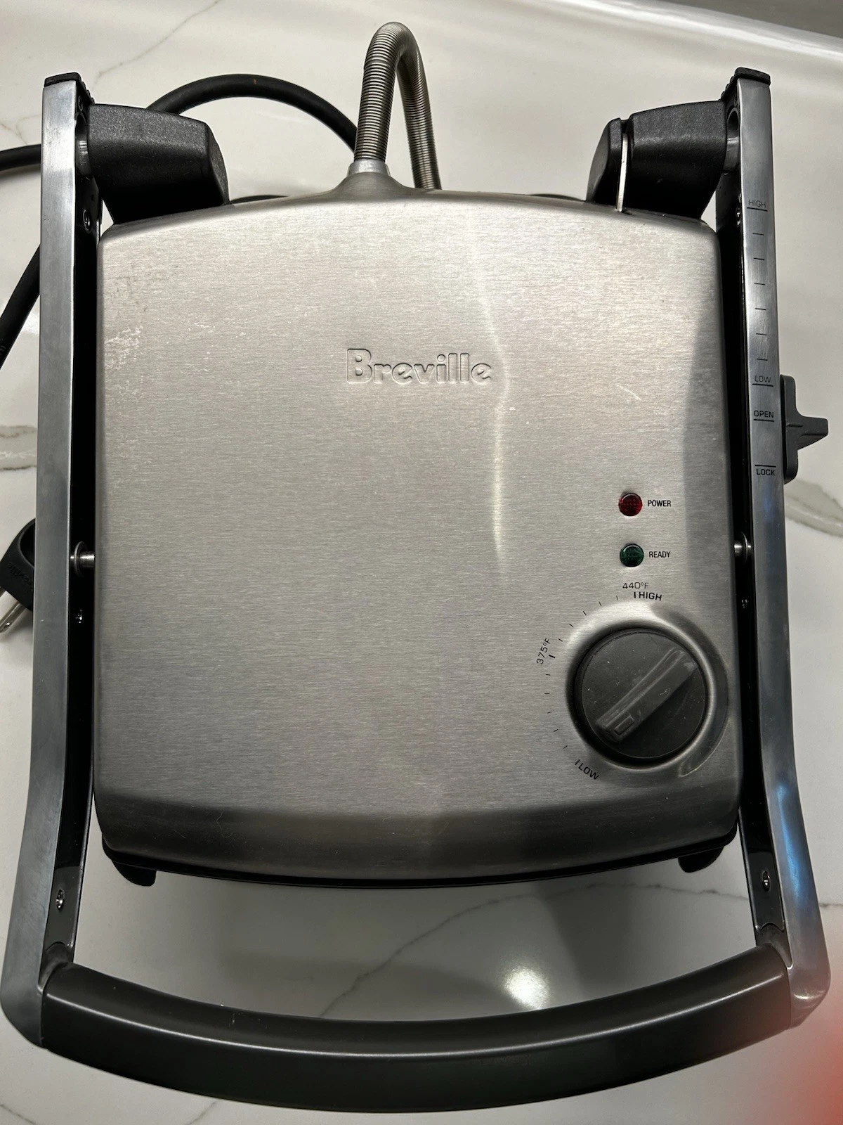 Breville Sandwich Grill Press Model TG425XL Used Works Great Good Condition