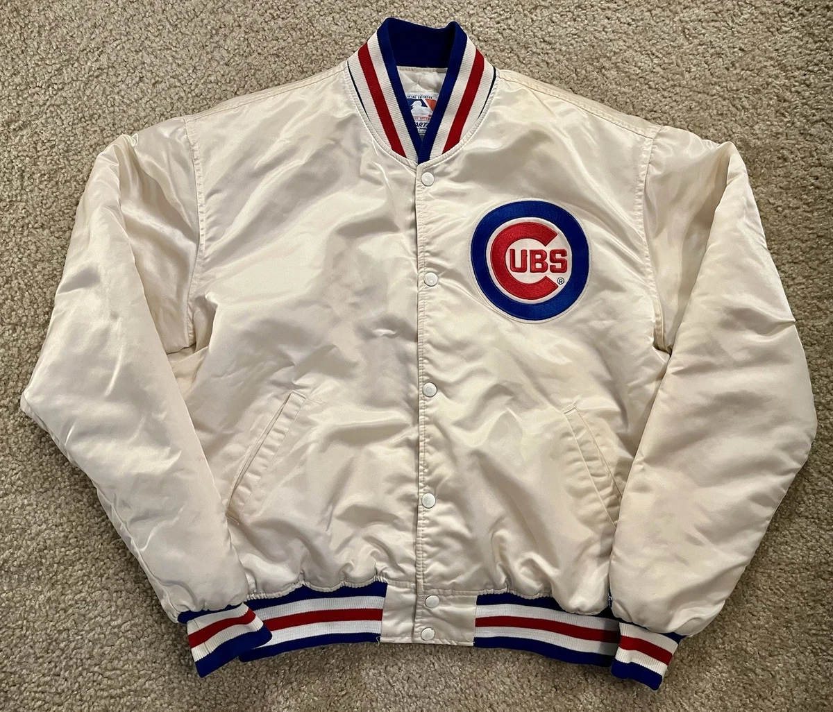 White Chicago Cubs MLB Jackets | eBay