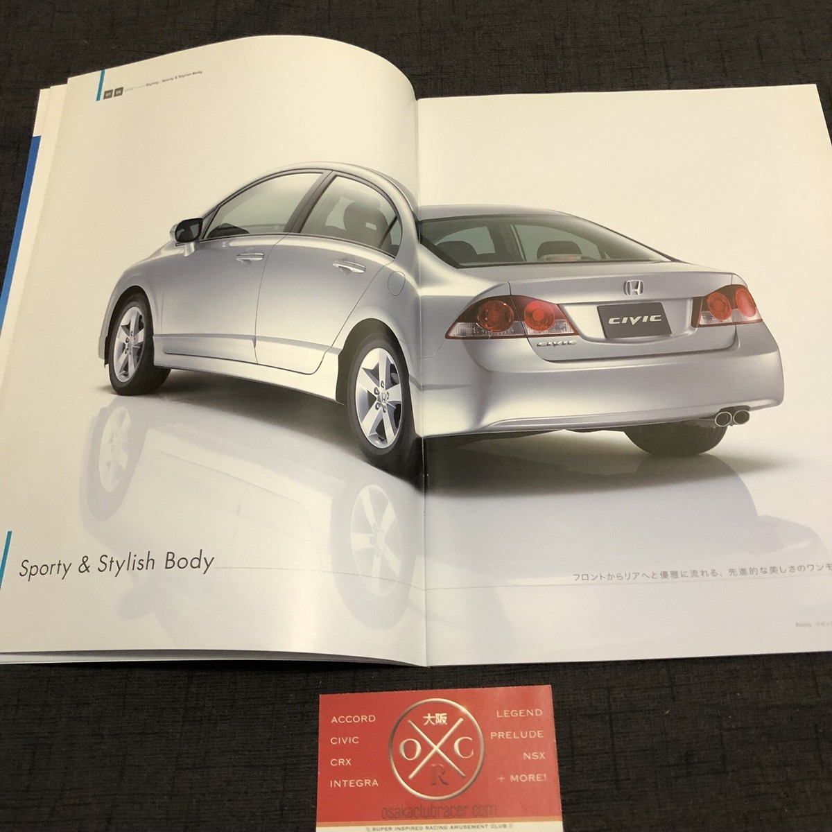 06-11 Honda Civic Brochure JDM Catalog Access Rare 07 08 09 10 FA5