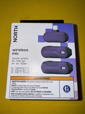 NORTH Wireless Microphone with Charger USB-C 