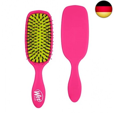 Wet Brush Shine Enhancer Haarbürste - Pink - Exklusive ultraweiche