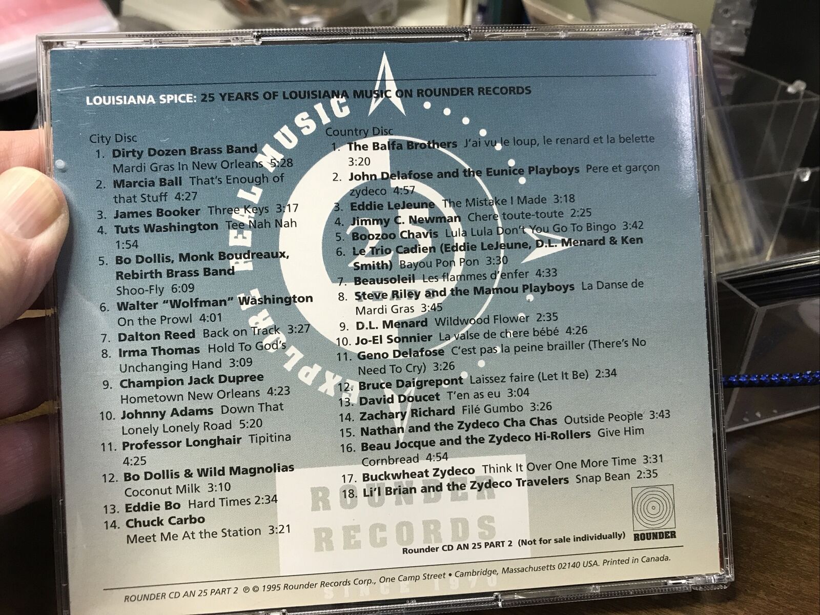 Louisiana Spice: 25 Years Of Louisiana Music On Rounder Records (CD, 2 ...
