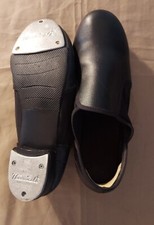 Theatricals Size 7 Tap Shoes Used Black Still Has Lots Of Life Left